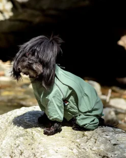 Go-Pro Dog Rainsuit in Khaki