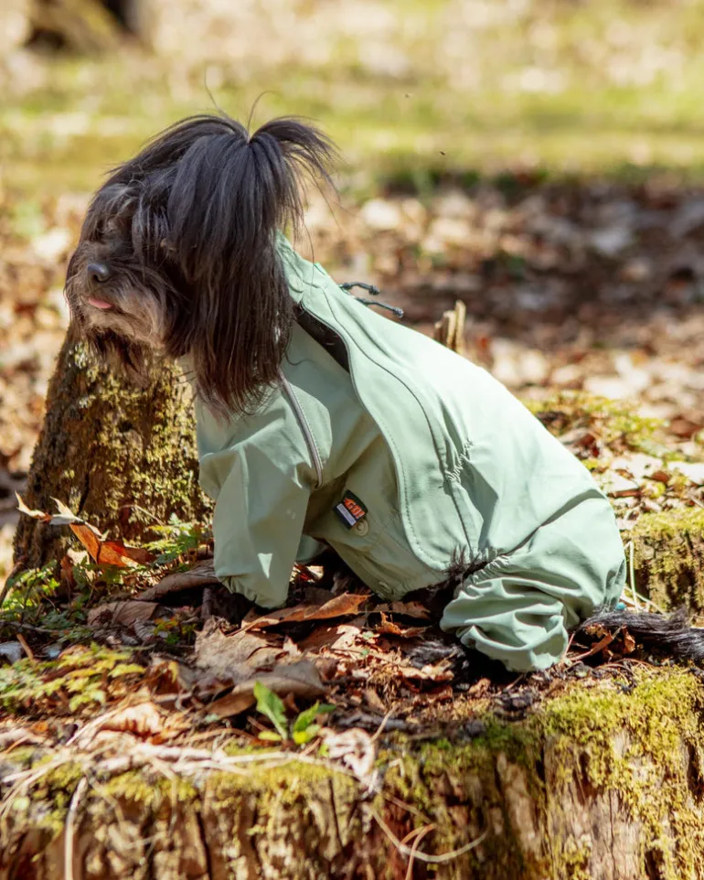 Go-Pro Dog Rainsuit in Khaki