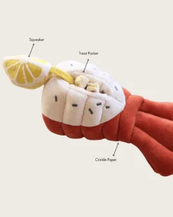 Grilled Lobster Nosework Dog Toy