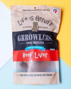 Growlers Dog Bones in Beef Liver