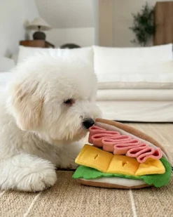 Half Sandwich Dog Snuffle Toy