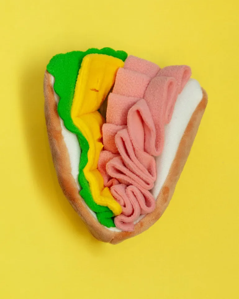 Half Sandwich Dog Snuffle Toy