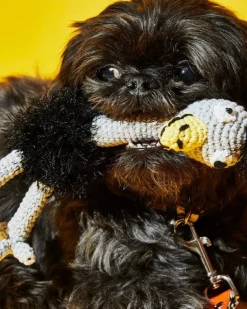Hand Crochet Ostrich Dog Toy