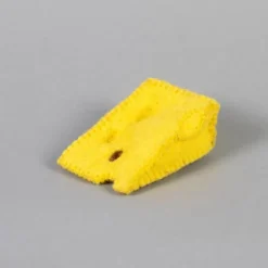 Hand Knit Swiss Cheese Cat Toy