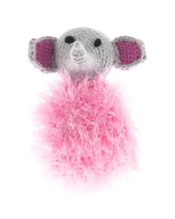 Handmade Oomaloo Elephant Squeaky Dog Toy