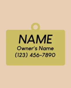 Hello, My Name Is ID Tag (Custom/Drop-Ship)