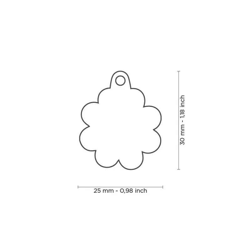 Hey Daisy Custom Pet ID Tag