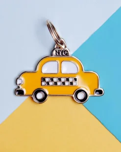 Hey Taxi Custom NYC Cab Pet ID Tag (Dog & Co. Exclusive)