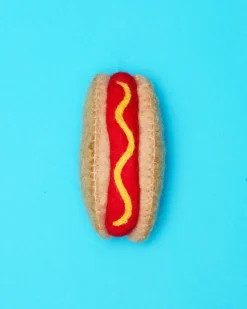 Hot Dog Catnip Cat Toy