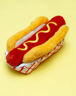 Hot Dog Interactive Snuffle Dog Toy