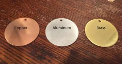 Hot Mess Round ID Tag (Custom/Drop-Ship) (Made in the USA)