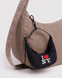 I Heart NY Crescent Bag Charm