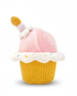 2-in-1 Cupcake Interactive Bounce Dog Toy