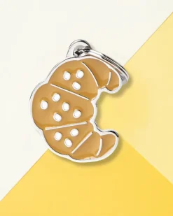 J'Adore Croissants Custom Pet ID Tag