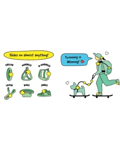Jiby Silicone Slide On Pet Charms