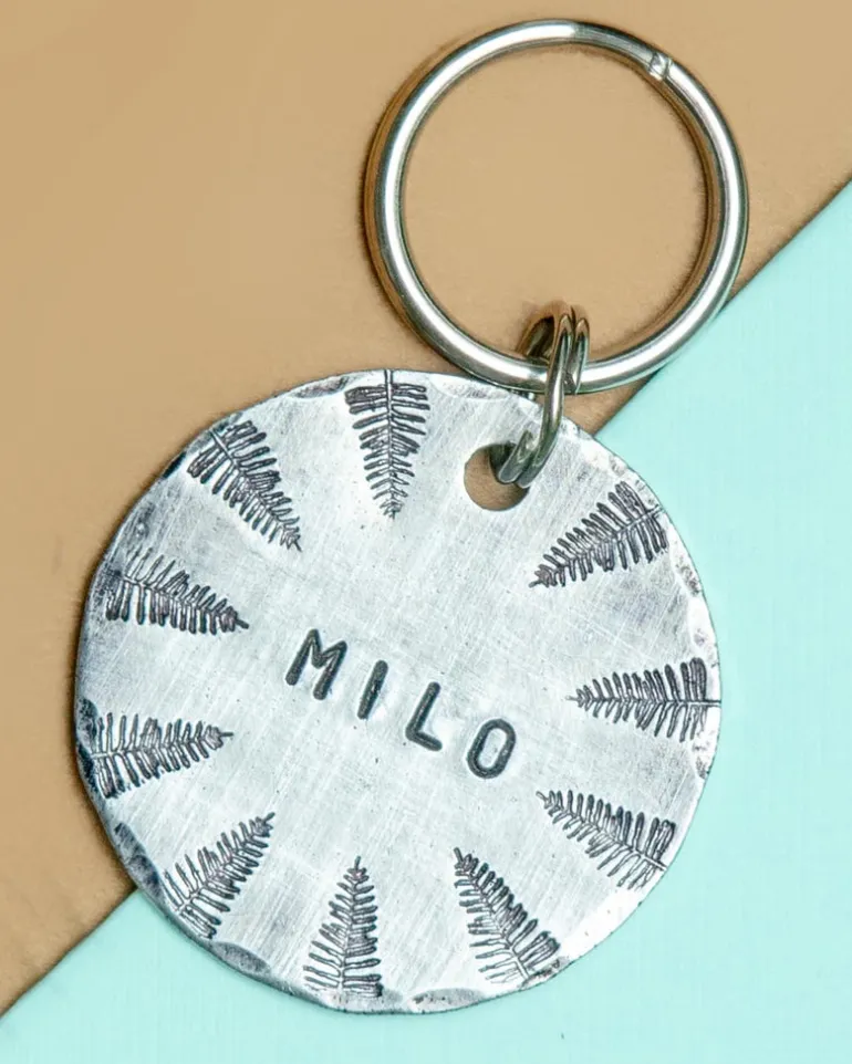 Juno Forest Custom Dog ID Tag (Custom/Drop-Ship) (Made in the USA)