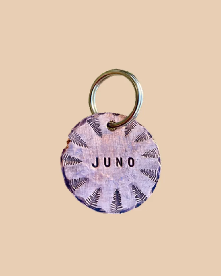 Juno Forest Custom Dog ID Tag (Custom/Drop-Ship) (Made in the USA)
