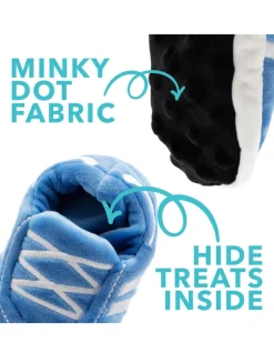 Kick & Score Squeaky Plush Dog Toy Set