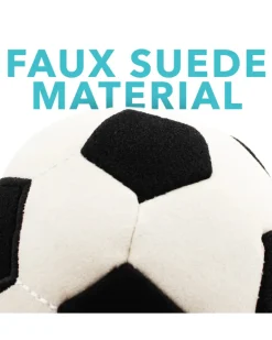 Kick & Score Squeaky Plush Dog Toy Set