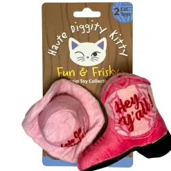 Kitty Cowgirl Catnip Crinkle Toy