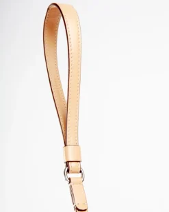 Leather Dog Leash in Vanilla (Made in Italy)