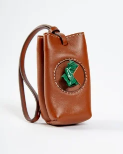 Leather Poop Bag Roll Holder (Made in Italy)