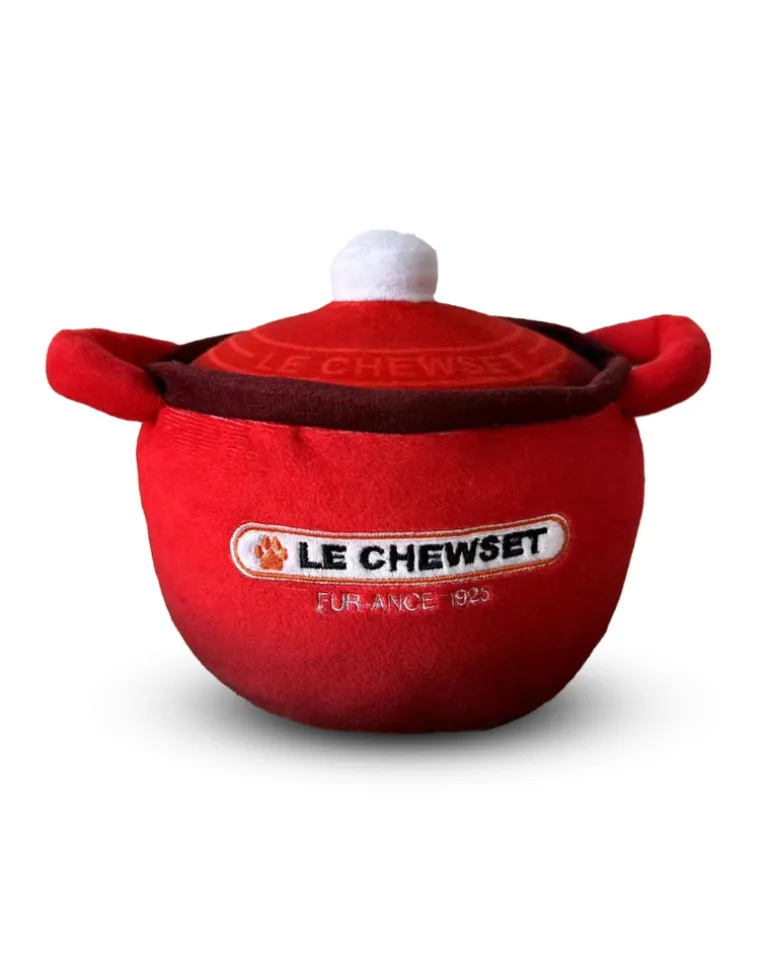 Le Chewset Plush Squeaky Dog Toy