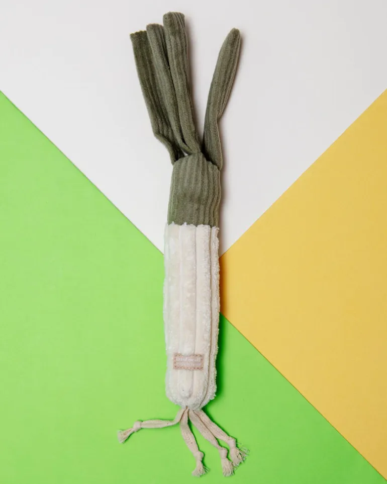 Leek Plush Squeaky Toy for Dogs