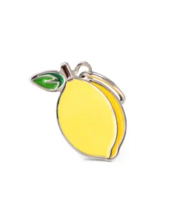 Lemon Dog Custom Pet ID Tag