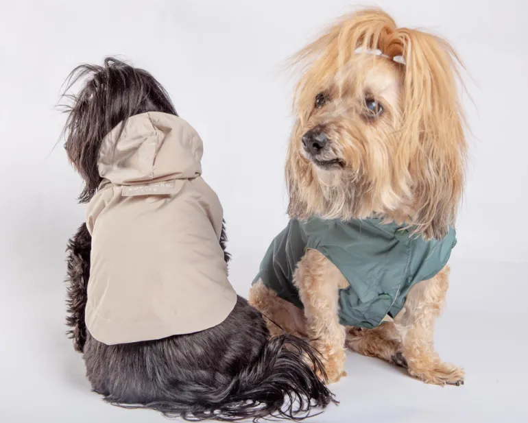Life Dog Raincoat in Sandstone