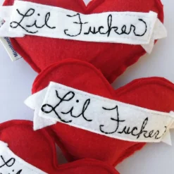 Lil' F****** Heart Cat Toy (Made in the USA)