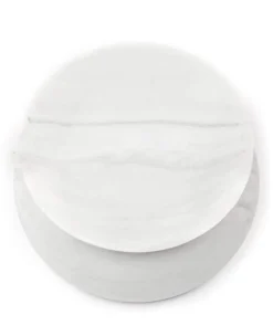 Marble Silicone Suction Dog Food & Water Bowl