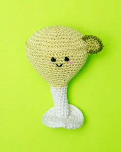 Mary the Margarita Organic Cotton Knit Dog Toy