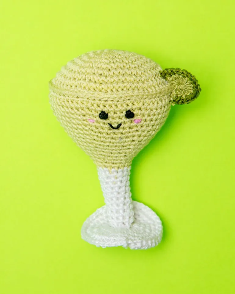 Mary the Margarita Organic Cotton Knit Dog Toy