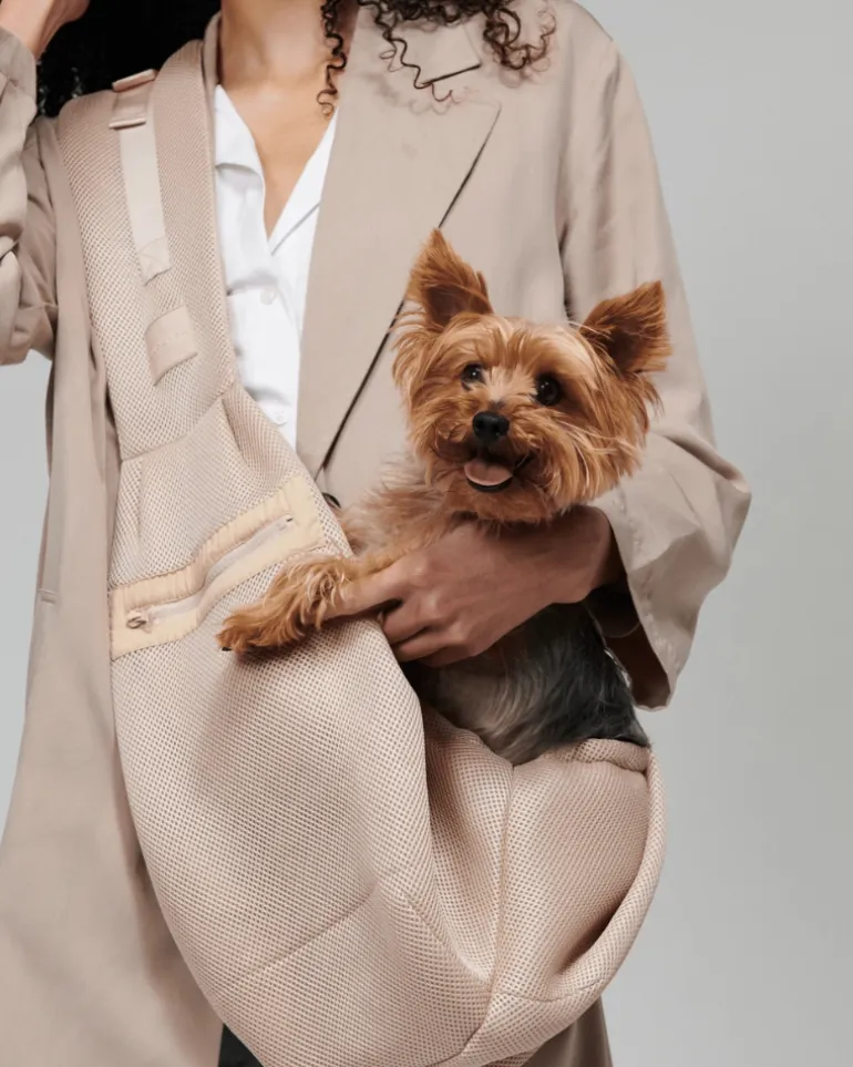 Mesh Packable Dog Sling Carrier