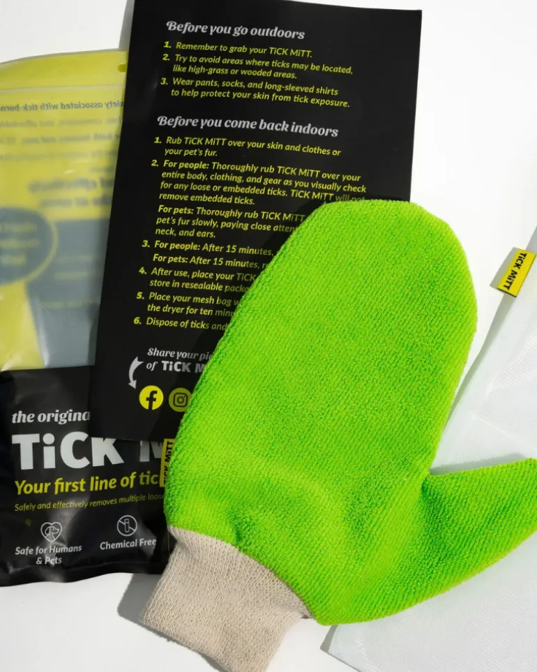 Microfiber Tick Mitt for Humans & Pets