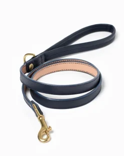 Midnight Leather Dog Leash (Made in Guatemala) (FINAL SALE)
