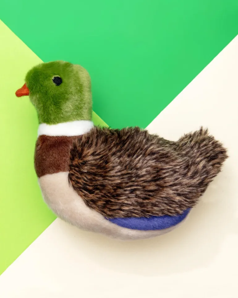 Morley Mallard Squeaky Dog Plush Toy