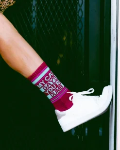 My Cat Says You're Dumb Gym Crew Socks (for Humans)