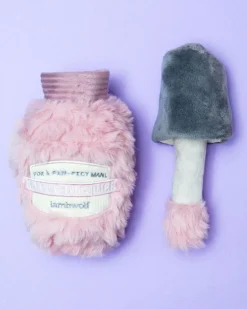 Nail Polish Burrow + Crinkle Dog Toy
