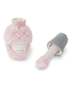 Nail Polish Burrow + Crinkle Dog Toy