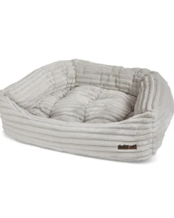 Napper Dog Bed in Luna Grey (Custom/Direct-Ship) (Made in the USA)