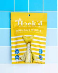Natural Freeze-Dried Minnows Pet Treats (Made in the USA
