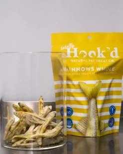 Natural Freeze-Dried Minnows Pet Treats (Made in the USA