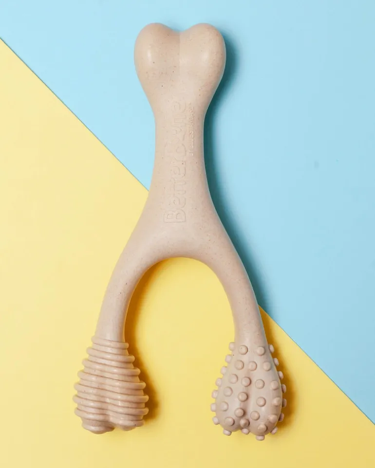 Natural Hypoallergenic Eco-Friendly Dog Chew Toy (Beef Flavor - Soft)