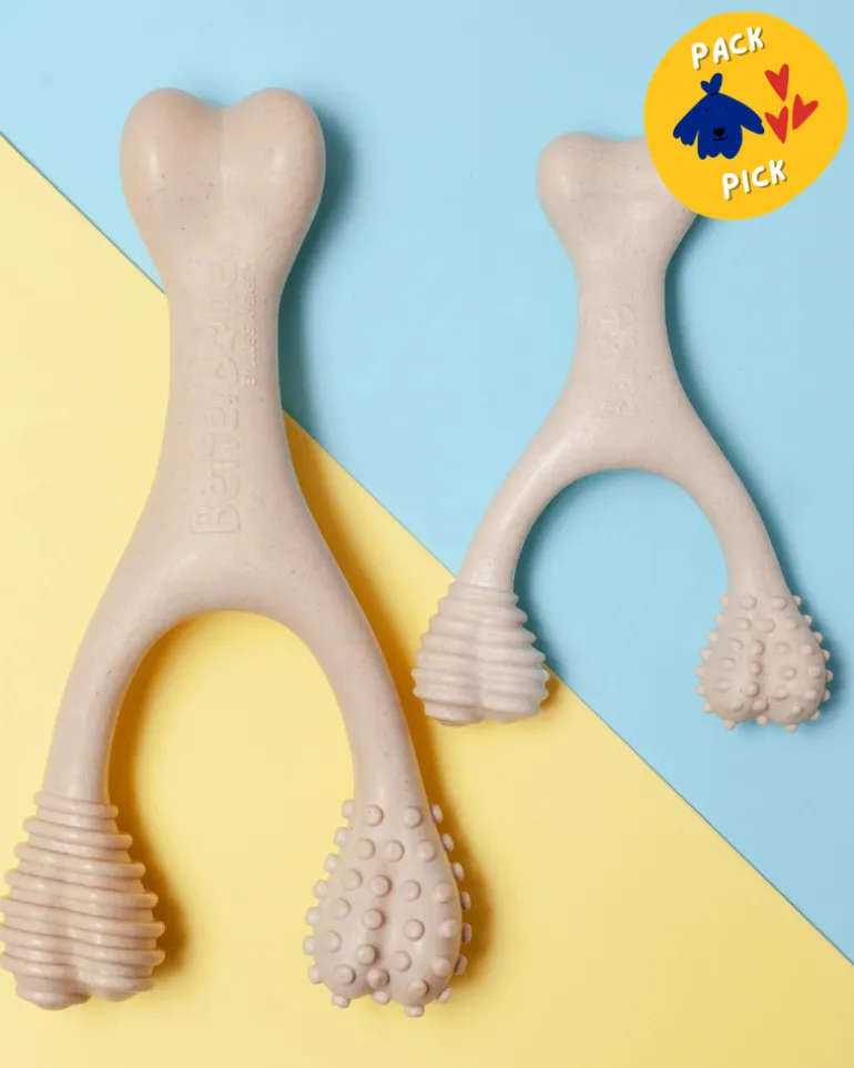 Natural Hypoallergenic Eco-Friendly Dog Chew Toy (Beef Flavor - Soft)