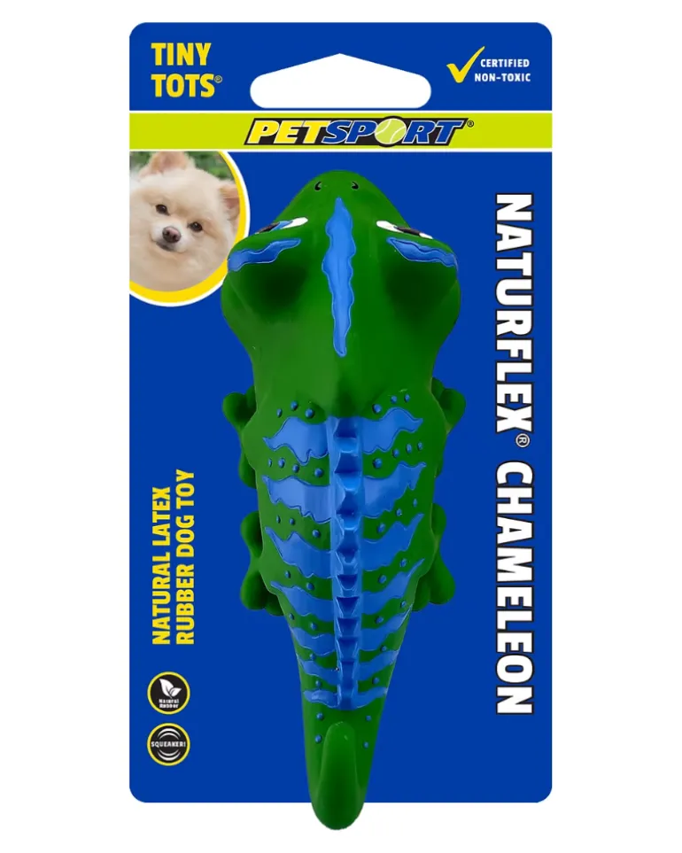 Naturflex Latex Chameleon Squeaky Dog Toy