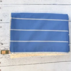 Newport Blue Stripe Blanket