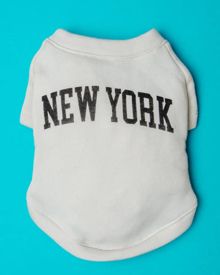 "New York" Pet Sweatshirt (Made in the USA)