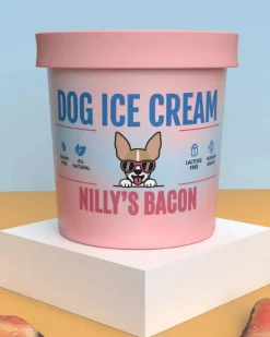 Nilly's Bacon Human Grade Dog Ice Cream Mix (Lactose-Free)